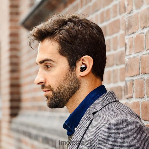 1MORE Fones de ouvido evo true wireless com cancelamento de ruído ativo PRPTD12 preto fones de ouvido