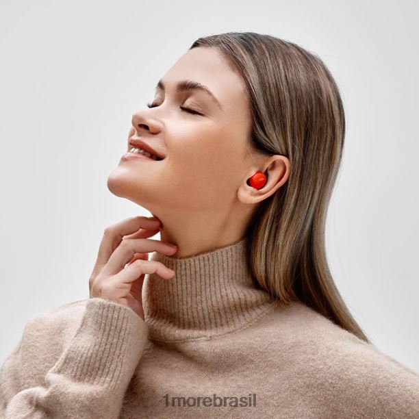 1MORE comfobuds mini fones de ouvido sem fio verdadeiros com cancelamento de ruído PRPTD9 obsidiana negra fones de ouvido