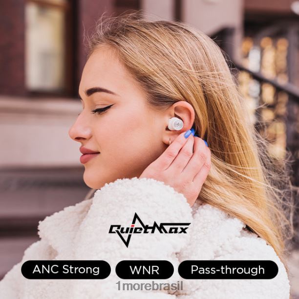 1MORE pistãobuds pro verdadeiros fones de ouvido sem fio com cancelamento de ruído ativo PRPTD15 preto fones de ouvido