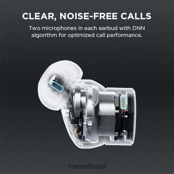1MORE pistãobuds pro verdadeiros fones de ouvido sem fio com cancelamento de ruído ativo PRPTD15 preto fones de ouvido