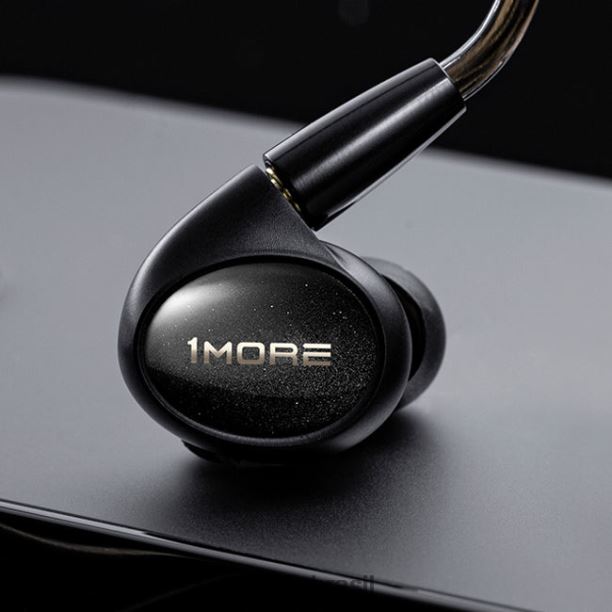 1MORE fones de ouvido com driver penta - p50 PRPTD20 preto fones de ouvido