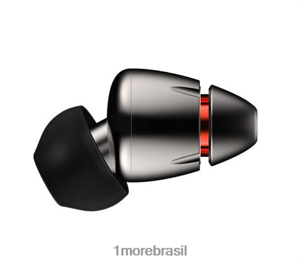 1MORE fones de ouvido intra-auriculares com driver quádruplo PRPTD23 cinza fones de ouvido