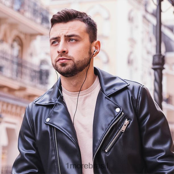 1MORE fones de ouvido intra-auriculares com driver triplo PRPTD22 prata fones de ouvido